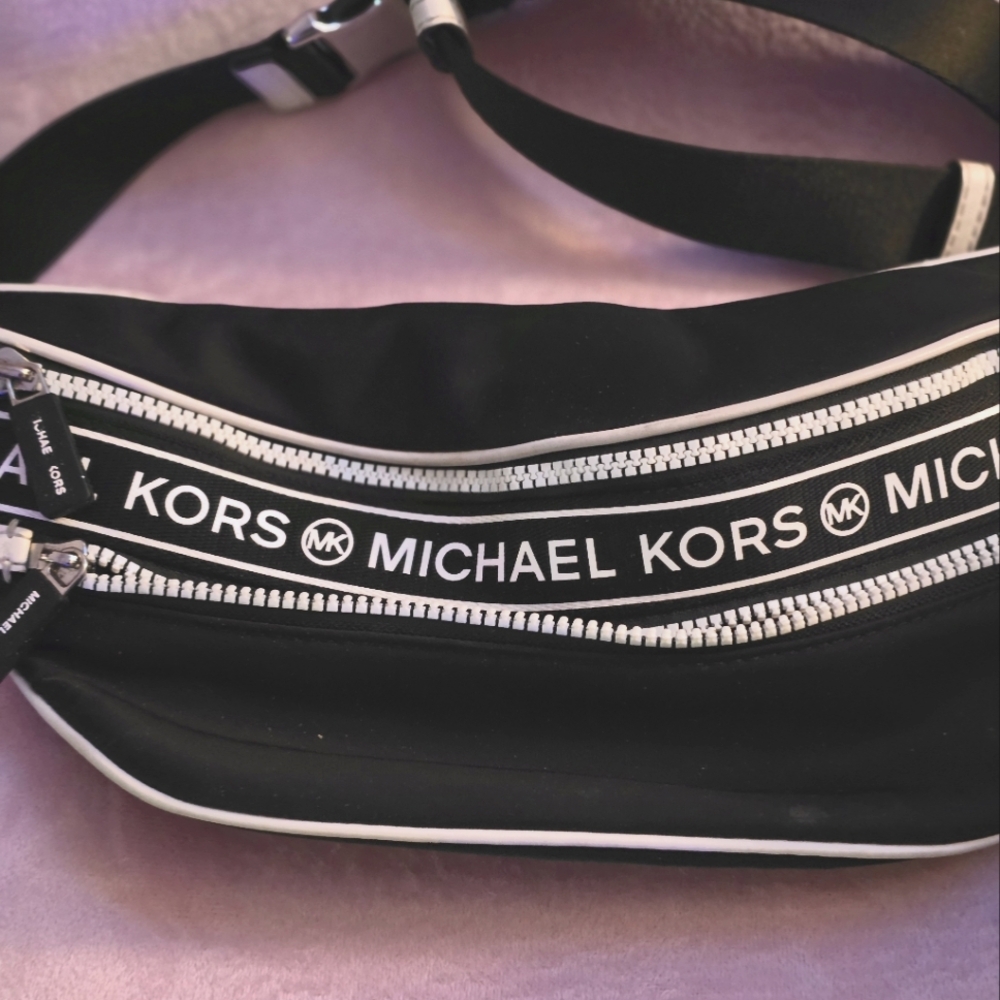 Michael Kors Black Belt Bag